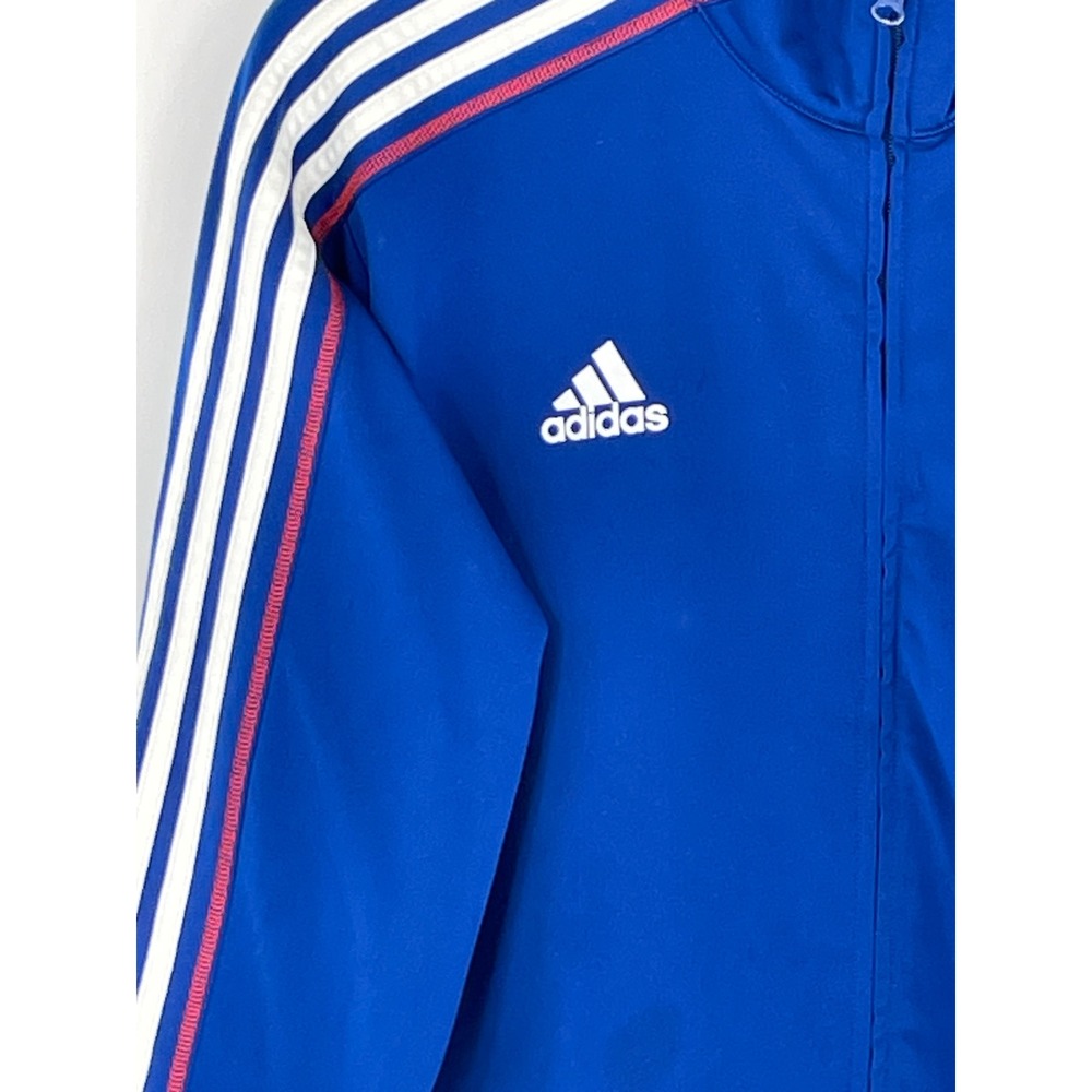 Adidas Mens FC Dallas Jacket Medium Track Blue MLS Soccer Full Zip - Picture 3 of 12